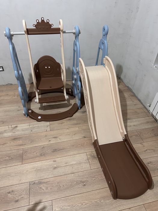 Детская горка, качеля