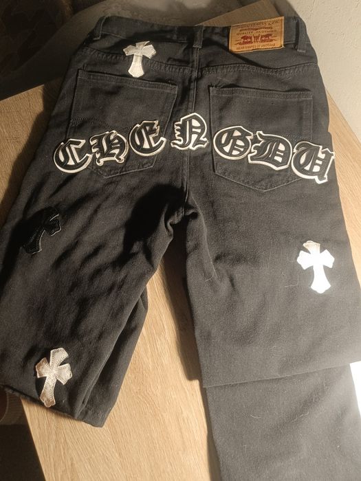 Джинсы chrome hearts