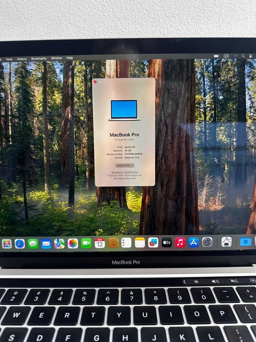 Macbook Pro M1 16Gb RAM 512Gb SSD Touchbar