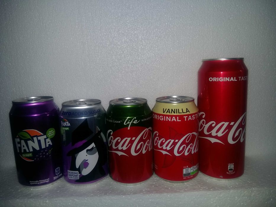 продавам чисто нови пълни кенчета на COCA COLA/КОКА КОЛА