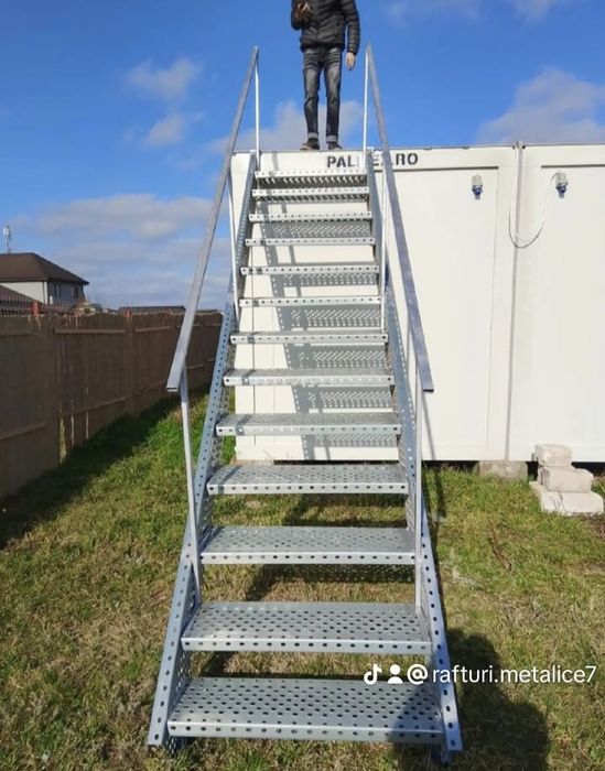 Scari metalice zincate