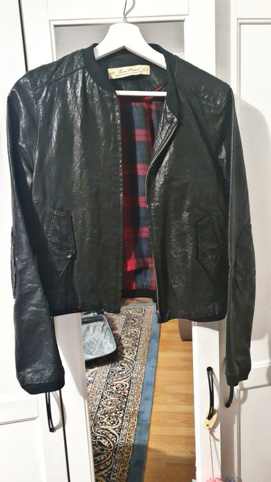 Geaca Zara din piele naturală