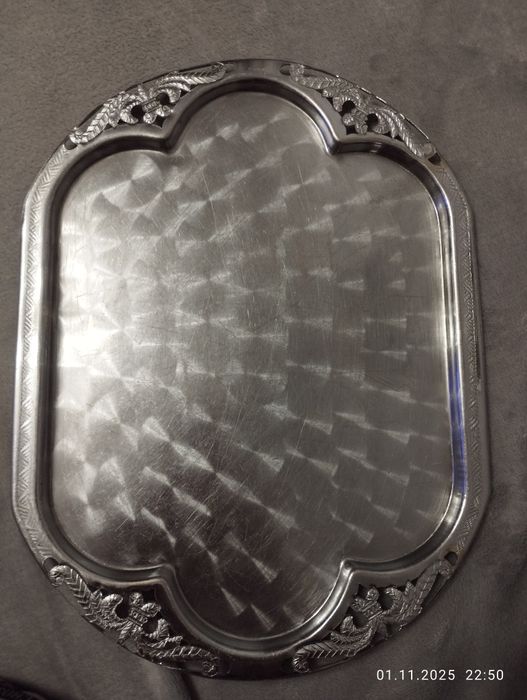 Блюдо эмалированное, советское 41,5 см,