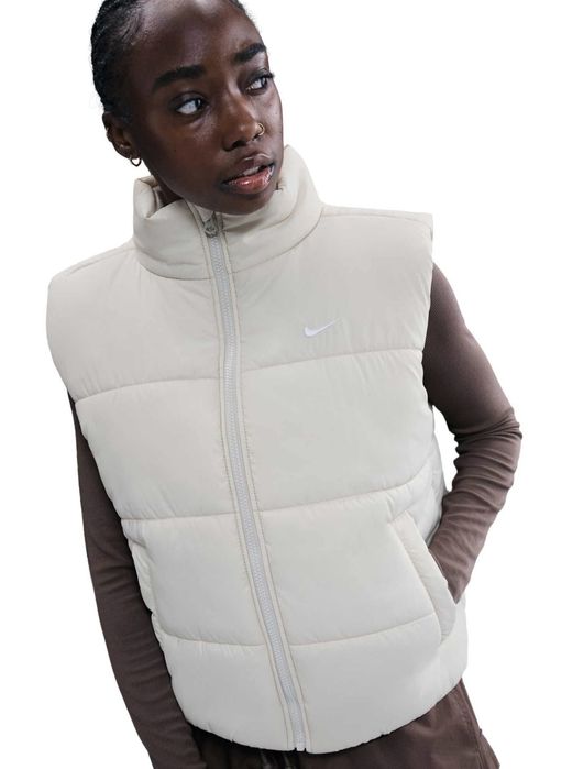 Дамски елек Nike FZ5922-072 NSW TF SYNFL NK CLSC VEST бежов
