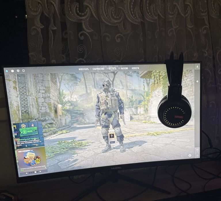 Монитор игровой 27 дюм 120 Гц Curved