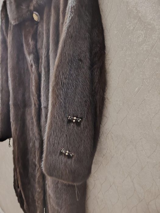 Норковая шуба бу