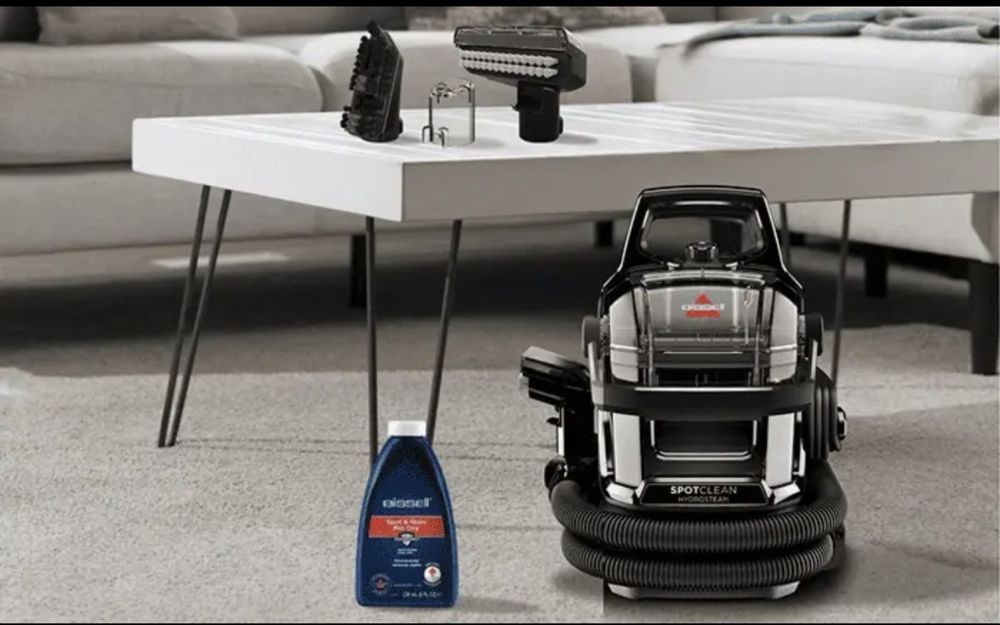 Bissell Spotclean Hydrosteam, за тапицерия, за килими с технология Hydrosteam, комбинира пара и засмукване