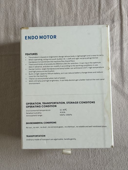 Endo motor negociabil