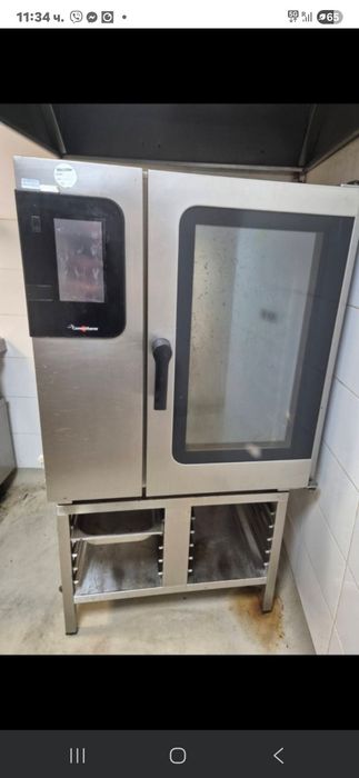 Италияска скара на ток80на70см на водна пара 4000лв