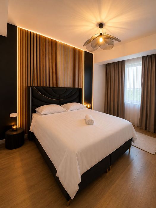 Apartament Luxury 3 camere | 2 băi | Design modern | Tunari | 10 min aeroport