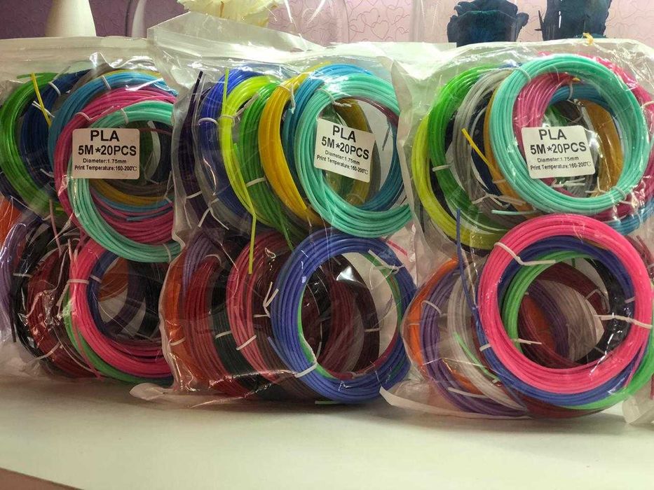 Пластик для 3D Ручек. Большой набор.