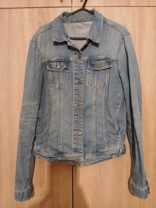 Дамско дънково яке