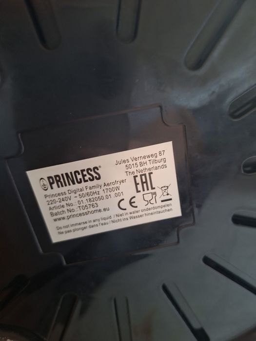 Air Frier Princess Digital Family Aerofryer