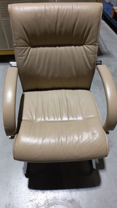 Scaun birou din piele naturala Mobexpert