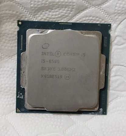 i5 8500, 6-ядрен, LGA 1151 процесор 8-мо поколение