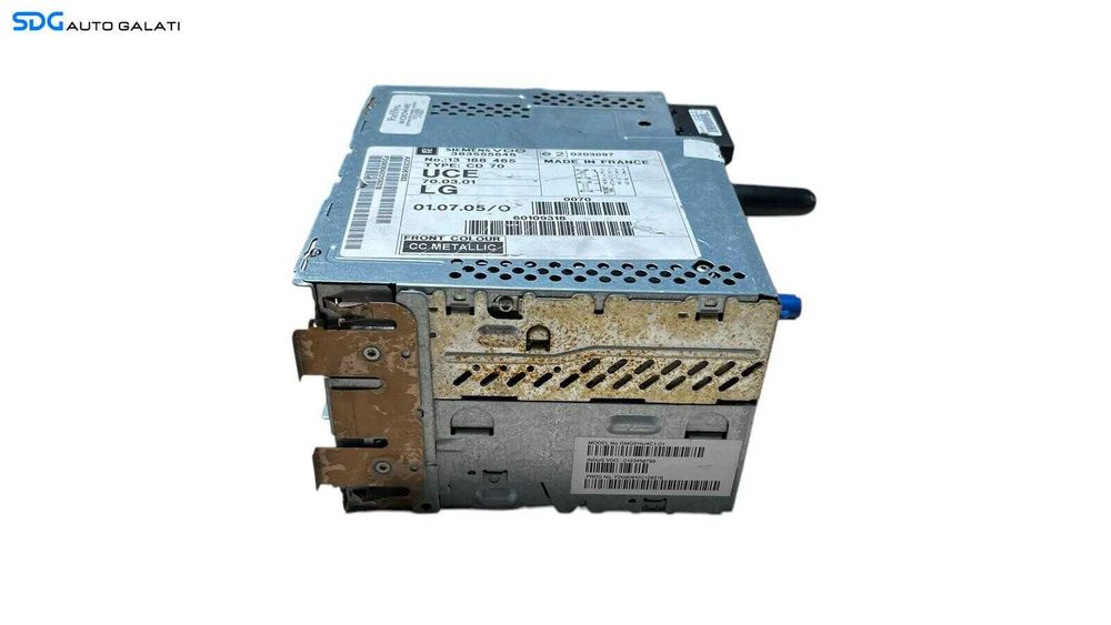 Unitate Radio CD Player CD70 Navi Navigatie Opel Astra H 2004 - 2010 Cod 13188465 (Nu are Fata Radioului) [L5661]