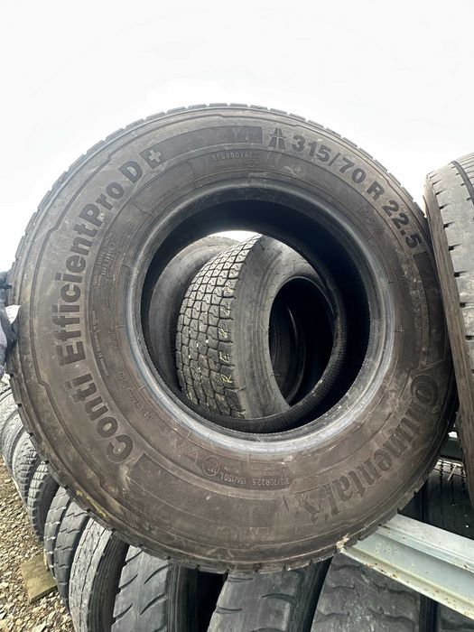 Continental 315/70R22.5 - Anvelope Camion, DOT 2023, Stare Excelenta!