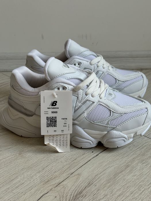 Tenisi New Balance 9060 Full White Pea