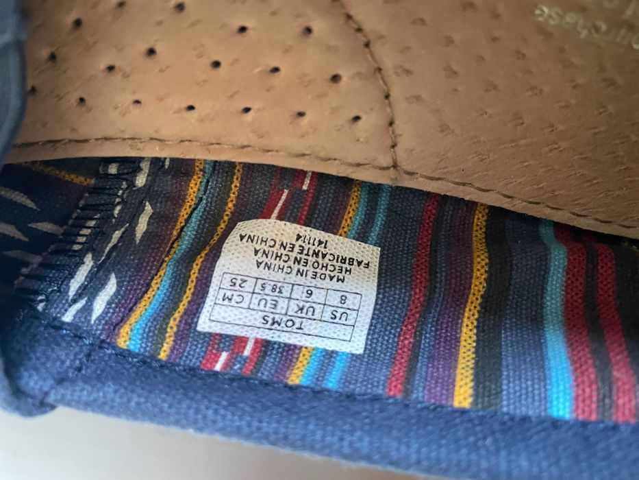 TOMS еспадрили унисекс 38.5