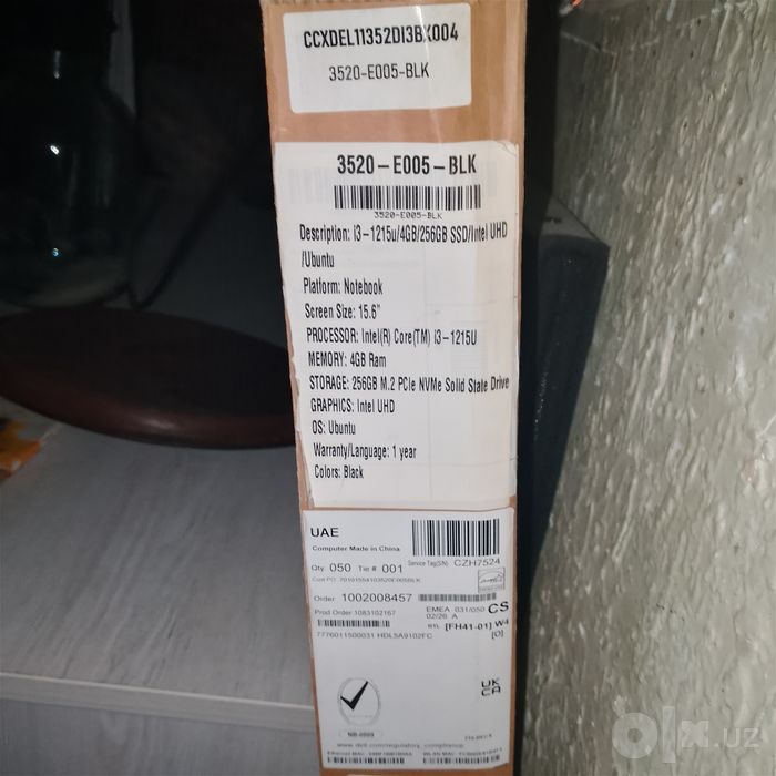 Dell i3 noutbuk  holati yangi ishlatmadm oʻzim