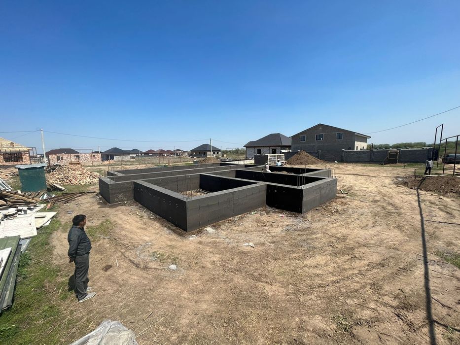 Заливаем фундамент