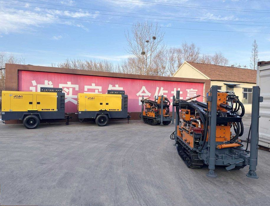 Сондажно оборудване-машина, корони,длета,щанги,лостове, пневмоудърници