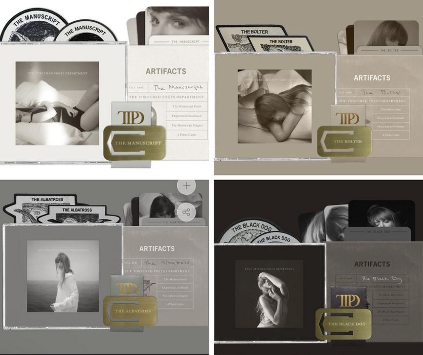 Taylor Swift / Тейлър Суифт The Tortured Poets Department deluxe cds