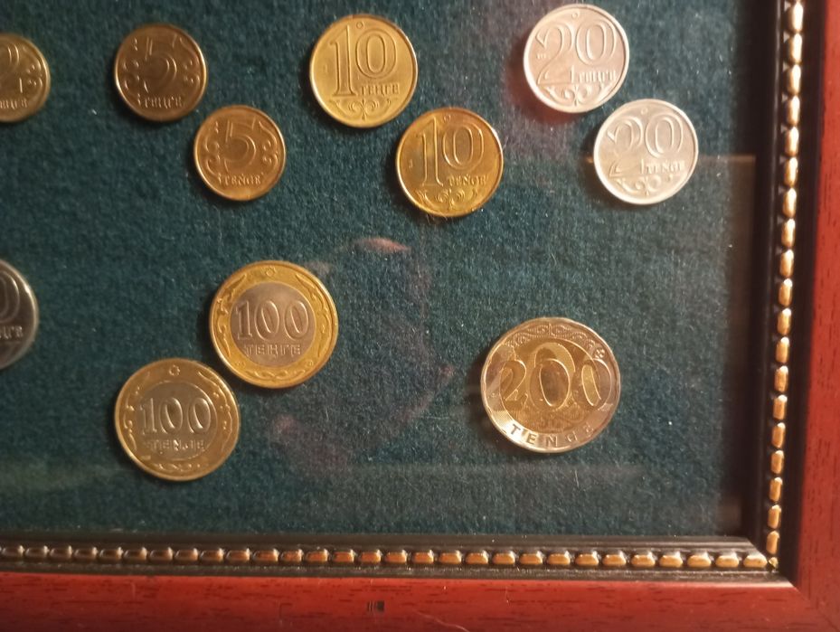 Набор монет Казахстана.