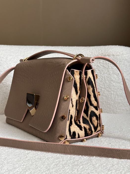 Кожаная сумка Jimmy Choo