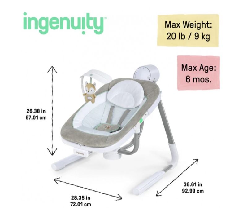 Бебешка люлка Ingenuity