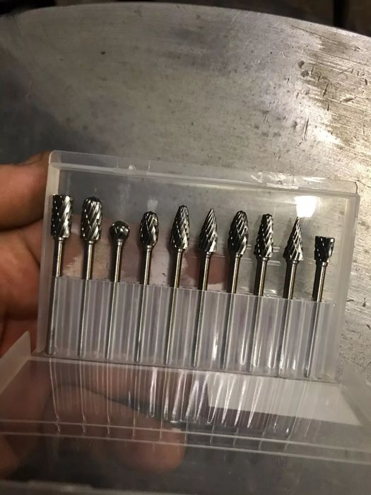 Насадки фрезы шарошки боры дрель бормашинка гравер дремель шуруповёрт