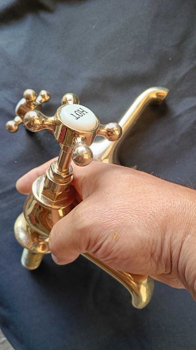 set doi rubineti bronz masiv noii provenienta regatul unit