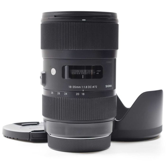 ТОП SIGMA Art 18-35mm F1.8 DC HSM за Canon EF обектив като нов!