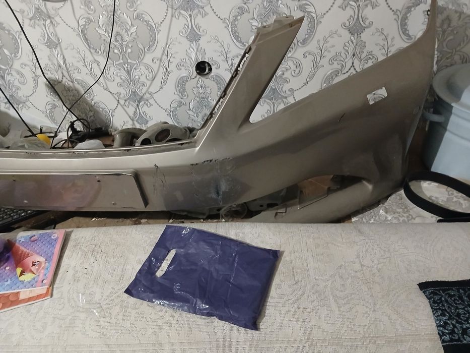 Бампер на камри 50 привозной новый