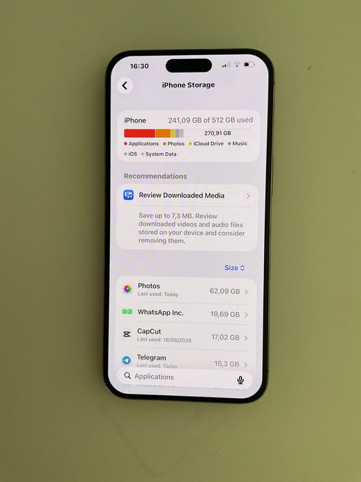 Iphone 15 pro max с коробкой,512gb