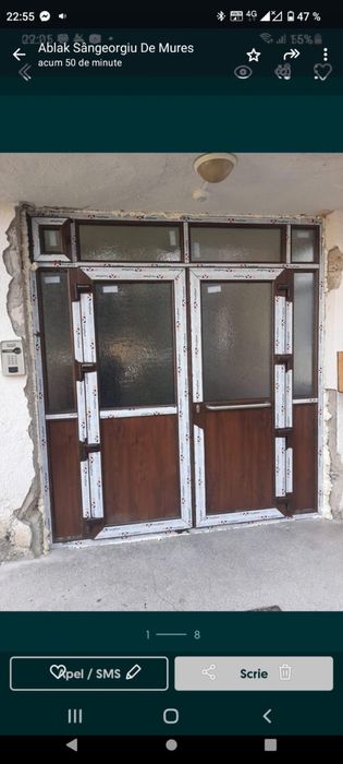 Vand usi si geamuri termopane,plase de tantari