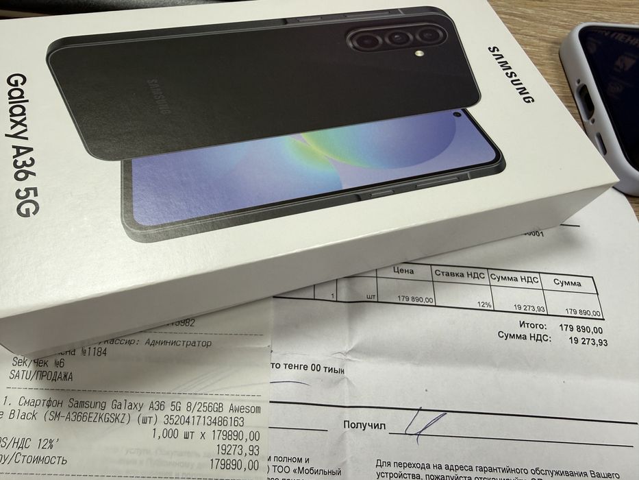 Samsung galaxy A36 8/256 Черный