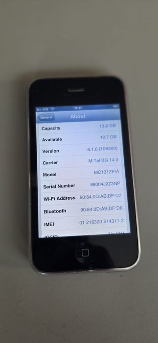 iPhone 3GS 16GB модел A1303