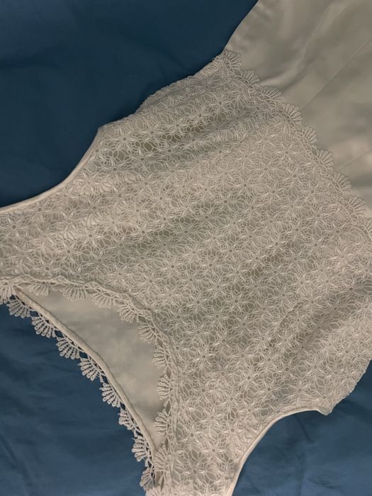 сатенена дамска рокля