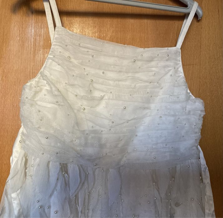 Рокля Monsoon бяла 12 г