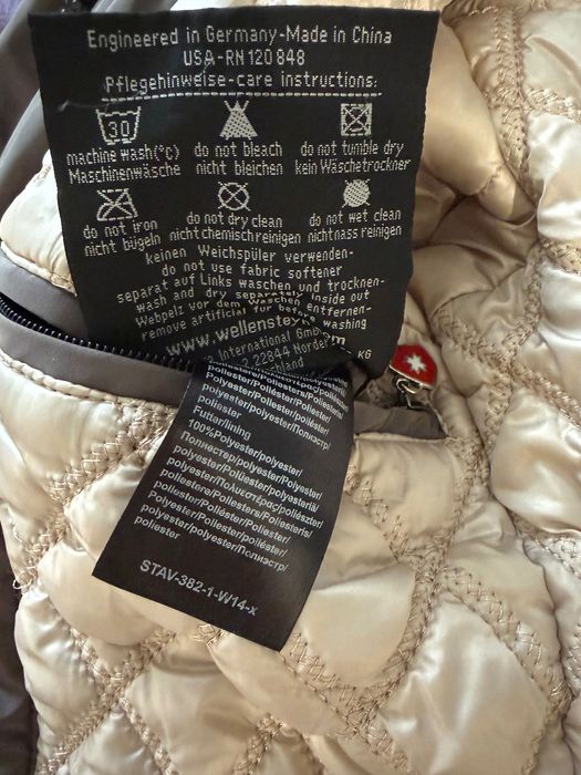 Дамско яке Wellensteyn Stavanger XS – сиво