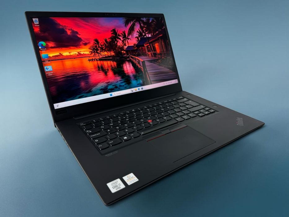 Lenovo ThinkPad P1 Gen 3 15.6" 4K i7-10750H 32RAM 512SSD Nvidia Quadro T1000 Перфектен! Гаранция!