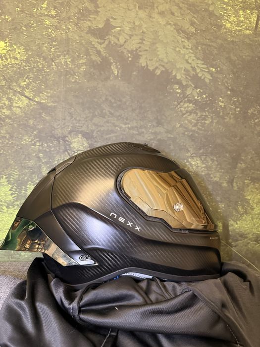 Casca moto NEXX X.R3R Zero Pro 2 Carbon Gold marime XL
