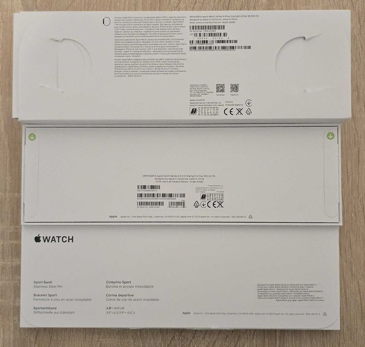 Apple Watch Series 9 – 41mm – Cellular – Starlight – Stare foarte bună