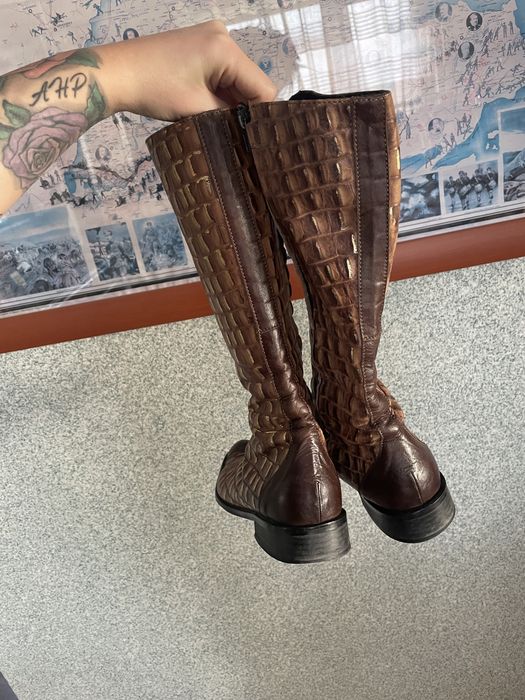 Дамски ботуши естествена кожа