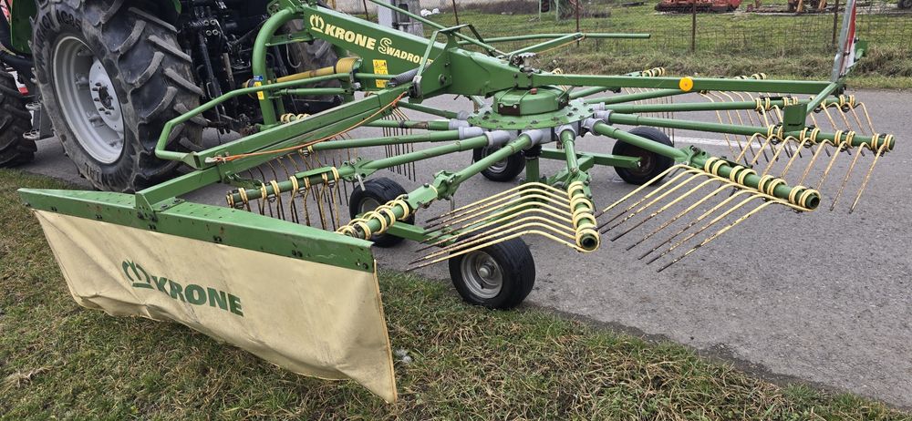Grebla de adunat fan iarba lucerna krone swadro 42/13