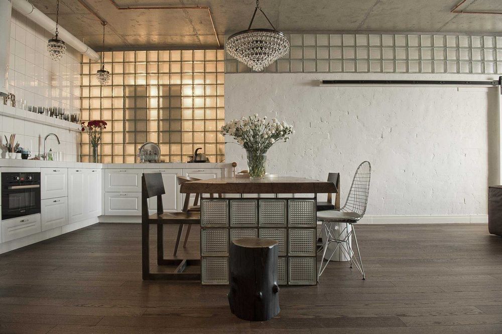 Стеклоблоки — для стильных перегородок и декора