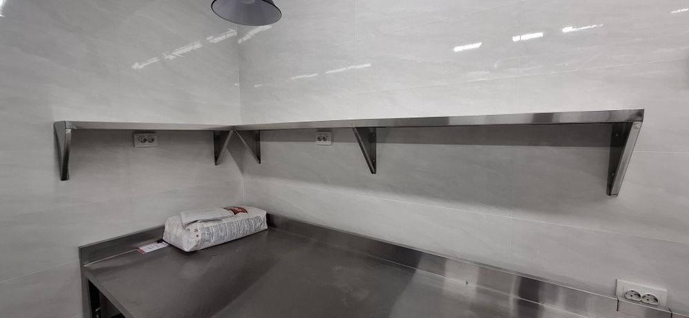 Настенная полка из НЕРЖАВЕЙКА