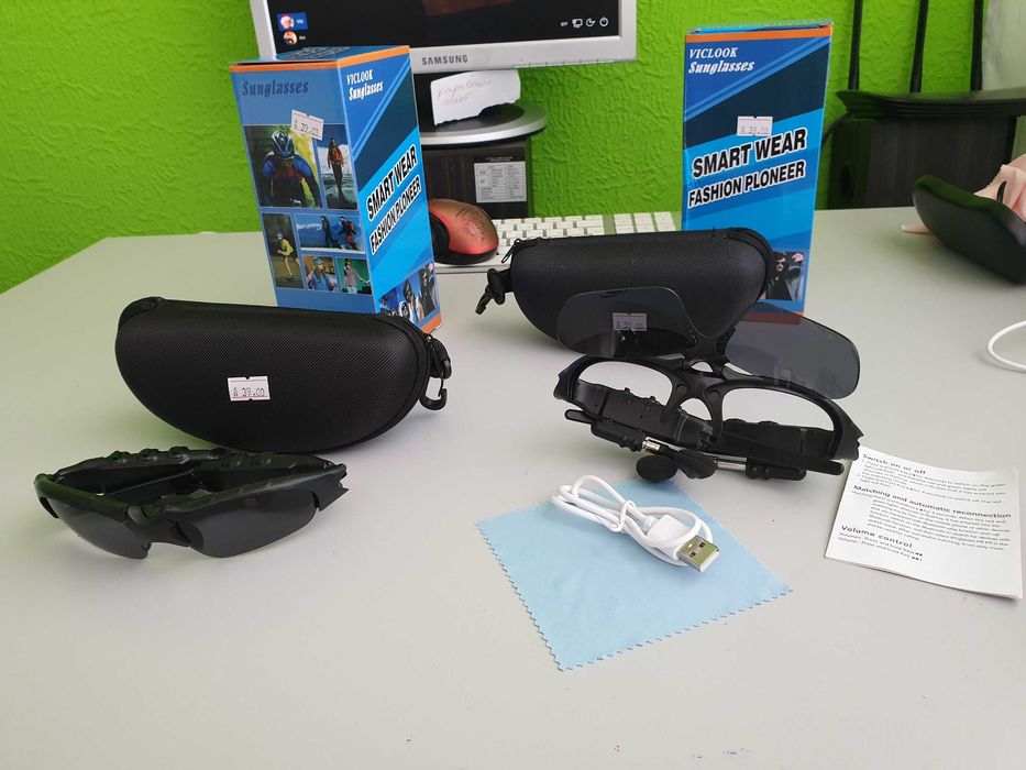 Намалени Слънчеви очила слушалки, Bluetooth Слънчеви очила, хендсфри