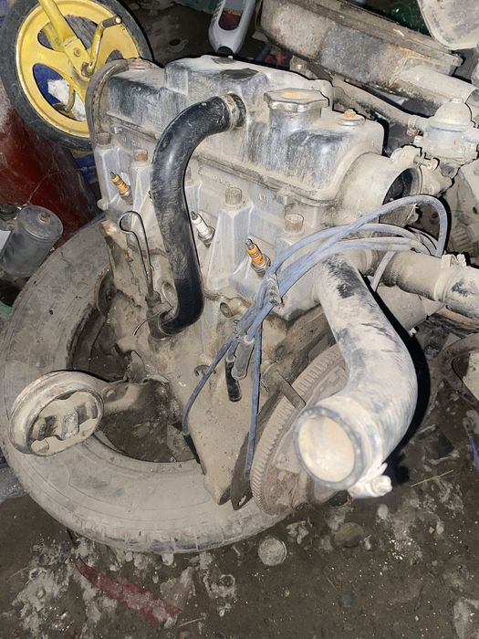 Мотор двигатель девятка